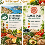 Gesunde Ernährungsformen Lebensmittellisten