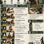 Militärische Morgennutrition für Frauen mit Fitness- und Gesundheits-Tipps.