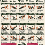 Effektives Bauchmuskeltraining mit 20 Übungen für starke, definierte Bauchmuskeln.